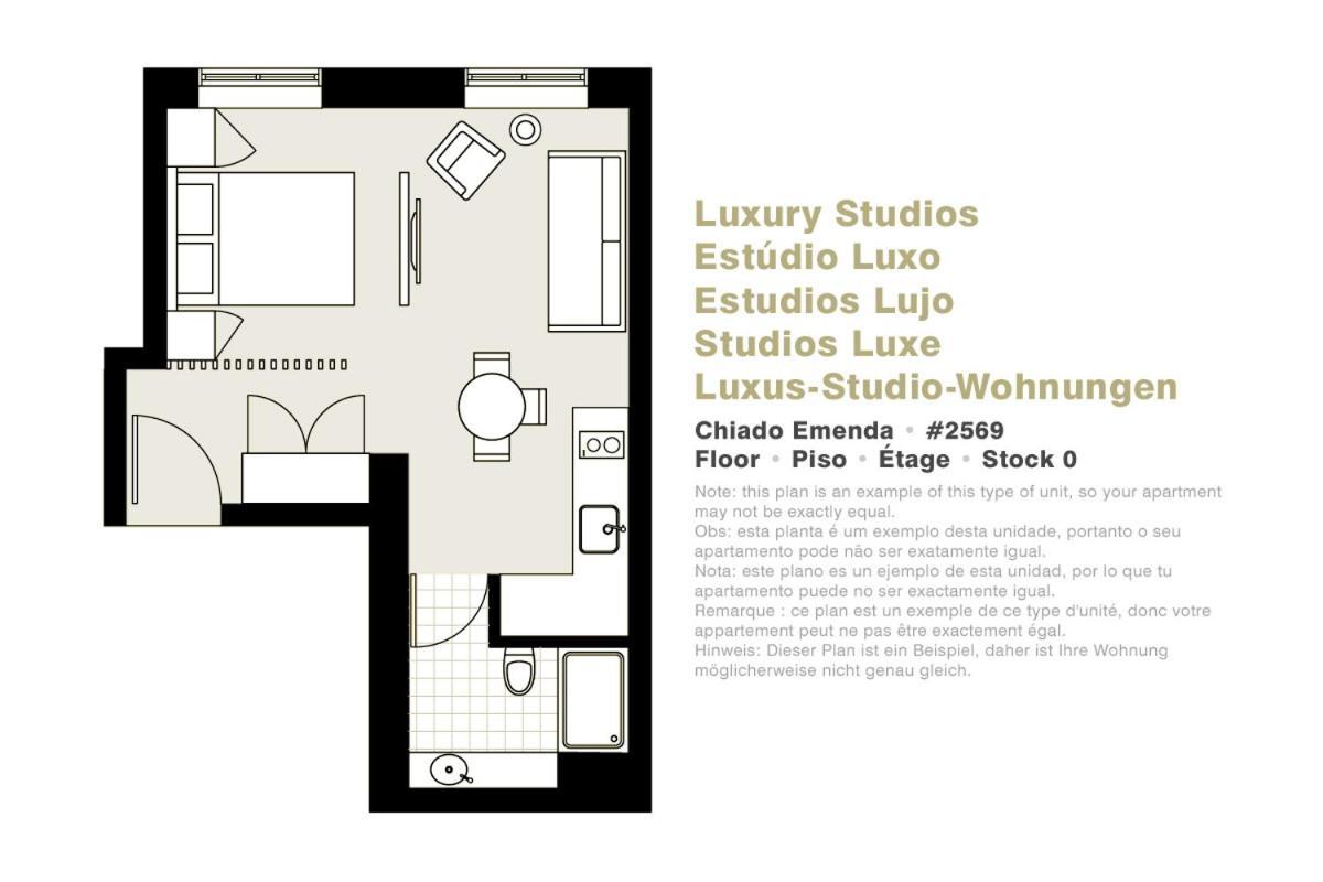 Appartamento Serviced - Chiado Emenda Lisbona
