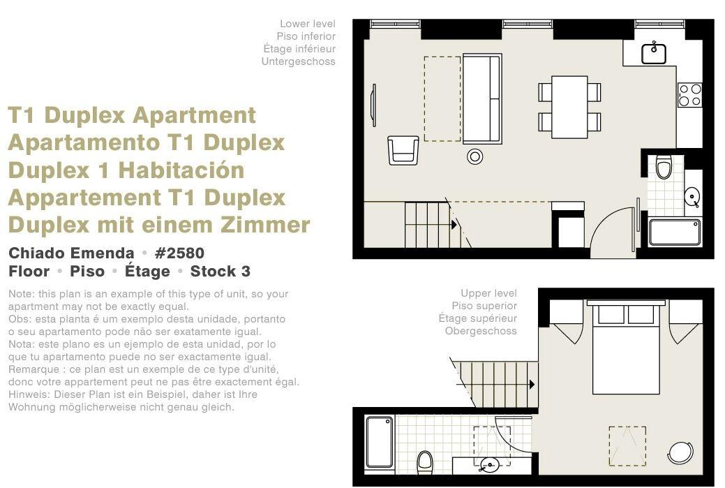 Serviced - Chiado Emenda Appartamento Lisbona